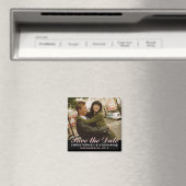 日付を保存モダンスタイルPhoto Magnet マグネット (インサイチュ (食洗機))