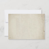 「日付を保存」カスタム写真結婚の日付 セーブザデート (裏面)