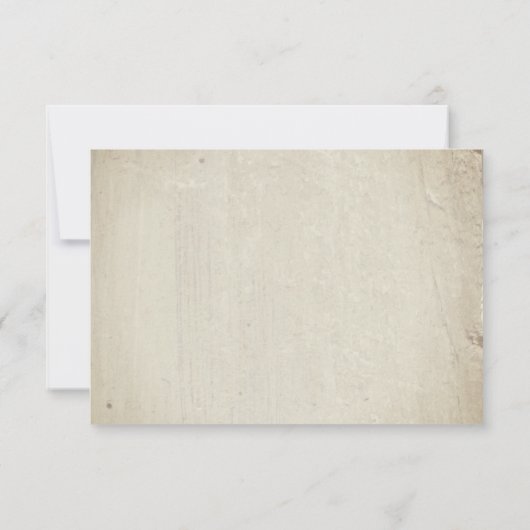 「日付を保存」カスタム写真結婚の日付 セーブザデート (裏面)