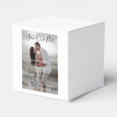 日付を保存 シンプル ミニマル QRコード 詳細 フェイバーボックス (裏面サイド)