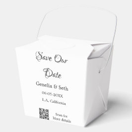 日付を保存 シンプル ミニマル QRコード 詳細 フェイバーボックス