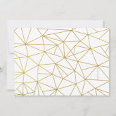 日付を保存 フォト カレンダー グリーン ウェディング 招待状 (裏面)