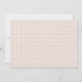 日付を保存 フォト レコード ウェディング フラワーズ 1950年代 セーブザデート (裏面)