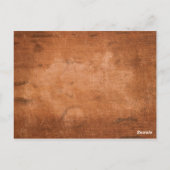 日付を保存 マーソンジャー ストリングライト ラスティック フォト ポストカード (裏面)