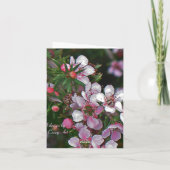 日付を保存 案内状 (裏面)