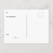 💌 「日付を保存：永遠のグリッチ結婚ズ」💌 案内ポストカード (裏面)