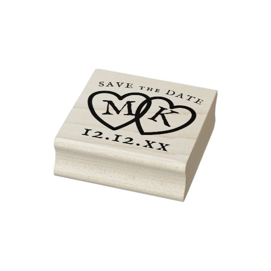 日付を保存DIYのモノグラ結婚ムゴムのスタンプ ラバースタンプ (スタンプ)