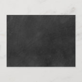 日付を保存Mason Jar String Lights Boho Photo 案内ポストカード (裏面)