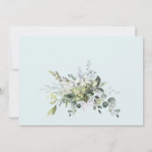 日付を保存PHOTO招待状ユーカリ セーブザデート (裏面)