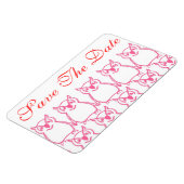 日付を救って下さい マグネット (左側)