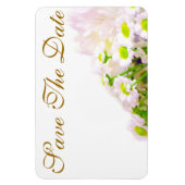 日付を救って下さい マグネット (縦)