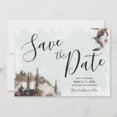 『日付を救結婚う-レーブンと月』 招待状 (正面)