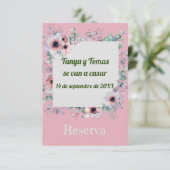 日付を花結婚で保存スペインのする セーブザデート (スタンド正面)