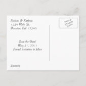 日付を赤で保存 案内ポストカード (裏面)