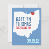 日付を-カスタマイズ可能な-オハイオ州救って下さい セーブザデート (正面)