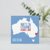 日付を-カスタマイズ可能な-オーストラリア救って下さい セーブザデート (スタンド正面)