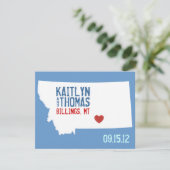 日付を-カスタマイズ可能な-モンタナ救って下さい セーブザデート (スタンド正面)