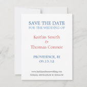 日付を-カスタマイズ可能な-ロードアイランド救って下さい セーブザデート (裏面)