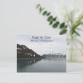 日付アラスカン・クルーズを保存 案内ポストカード (スタンド正面)