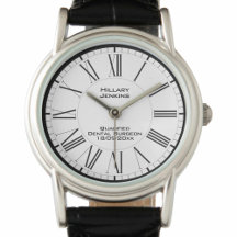 日付ウォッチ付き有資格歯科医