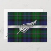 日付エレガントはがきを保存する 案内ポストカード (正面/裏面)