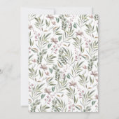 日付エレガントを保存する セーブザデート (裏面)