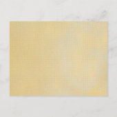 日付エレガント春の結婚式のアラームの保存 案内ポストカード (裏面)