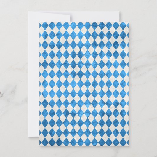 日付オクトーバーフェストの結婚バイエルンのカードを保存 招待状 (裏面)