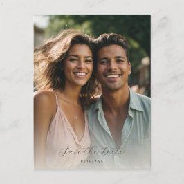 日付オーガニックを保存するソフトフォト ポストカード