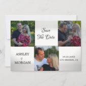 日付カスタムを保存する写真 セーブザデート (正面)