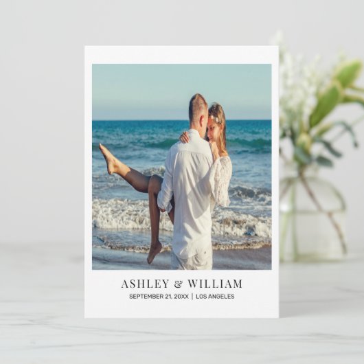 日付カスタムを保存する写真 セーブザデート (スタンド正面)