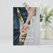 日付カモダンードのサンキューカードを保カスタム存 サンキューカード (スタンド正面)