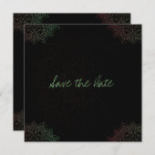 日付カラフルを保存する曼荼羅 セーブザデート (正面/裏面)