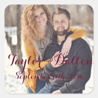 日付カレンダーのシールを保存 スクエアシール