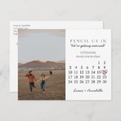 日付カレンダーの保存バラハート2023年9月 ポストカード (正面/裏面)