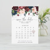 日付カレンダーの保存 セーブザデート (スタンド正面)