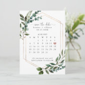 日付カレンダーの保存 セーブザデート (スタンド正面)