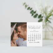 日付カレンダーを保存する2023年5月カレンダーポストカード ポストカード (スタンド正面)