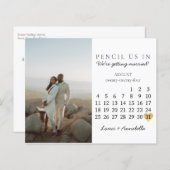 日付カレンダーハート威厳がある2024か月の保存 (正面/裏面)