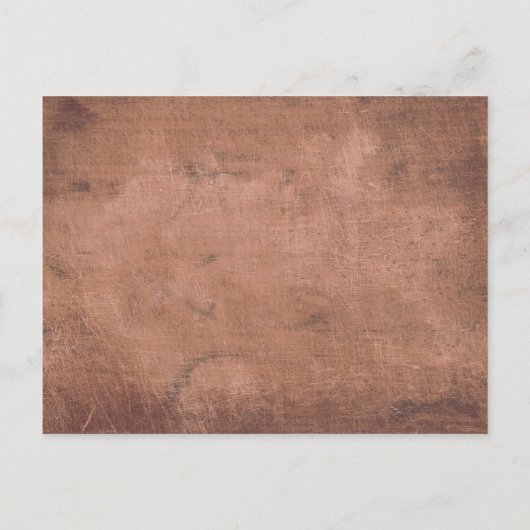 日付カレンダー赤い愛のハートの木を保存素朴 案内ポストカード (裏面)