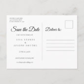 日付カレンダー金ゴールドラブハートの保存 ポストカード (裏面)