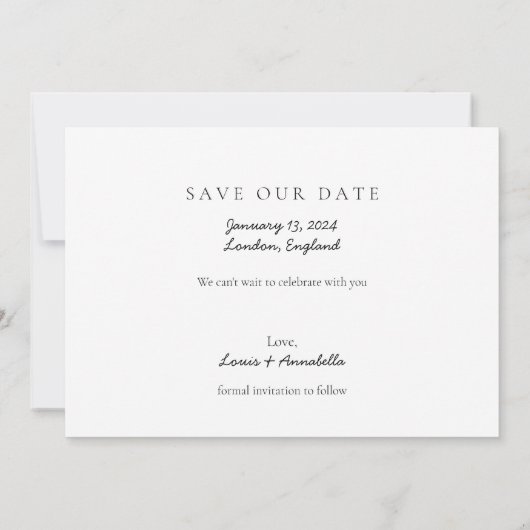 日付カレンダー2024威厳があるか月シックを保存 招待状