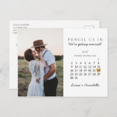 日付カレンモダンダ金ゴールドハートの保存2021年5月 ポストカード (正面/裏面)