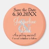 日付カンタロープ磁石の保存 マグネット (正面)