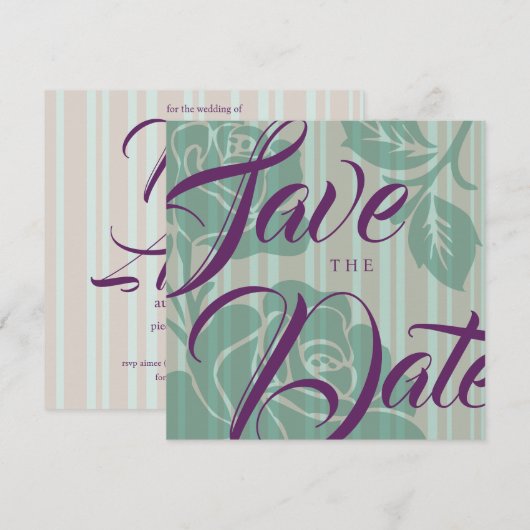 日付カードと封筒の保存 (正面/裏面)