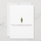 日付カードのフラット保存 セーブザデート (裏面)