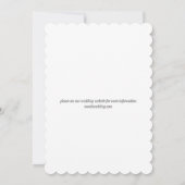 日付カードのフラット保存 セーブザデート (裏面)