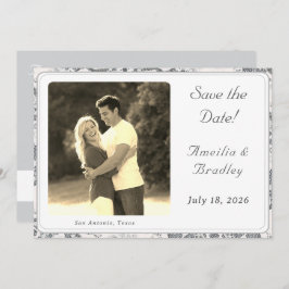 日付カードのフラット保存 セーブザデート