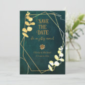 日付カードのフラット保存 セーブザデート (スタンド正面)