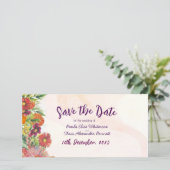 日付カードのフラット保存 セーブザデート (スタンド正面)